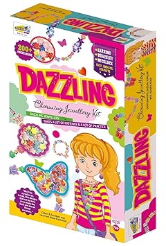 NHR Mansajis DIY Dazzling n Charming Jewellery Making Kit for Kids