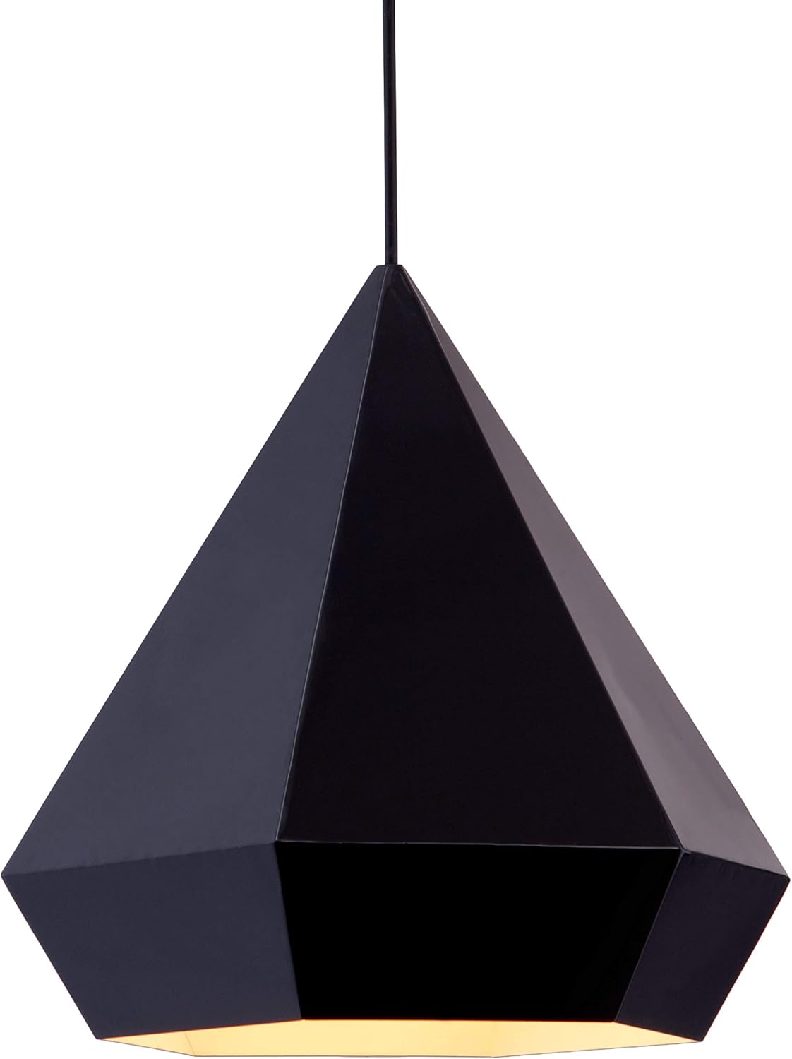 Forecast 1 Light Ceiling Lamps in Black