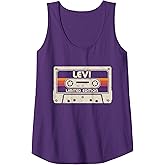 Levi First Name Limited Edition, Vintage Cassette Tape Tank Top