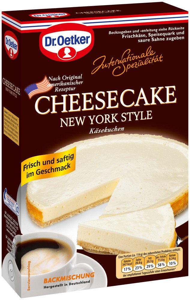 American Cheesecake Ohne Backen Dr Oetker Lukas Wechsler