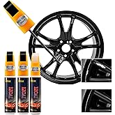 Quick & Easy Gloss Black Rim Scratch Repair Pen for Car Wheels Universal Touch Up Paint to Fix Scratches, Curb Rashes & Surfa
