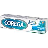 Corega Extra Strong - Denture Adhesive Cream - 40g