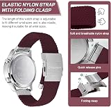 Hearkent Pedometer Watch for Women Non Bluetooth 30M Waterproof Red view 7