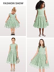 ALLOVIN Girls and Toddler Graduation Sleeveless