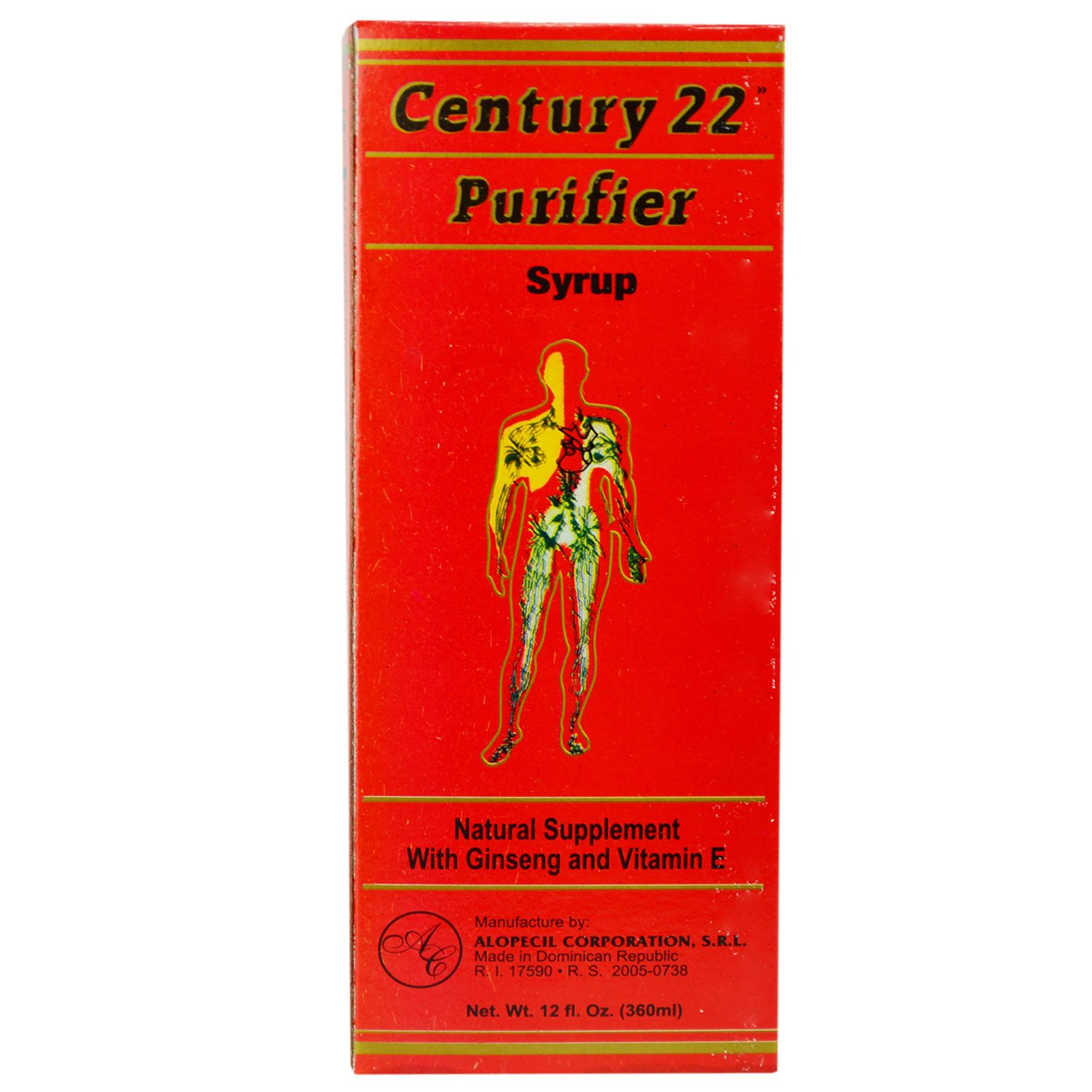 Amazon.com: Depurativo Siglo 22 Suplemeto Dietetico con Jengibre . Century 22 Purifier Syrup: Health & Personal Care