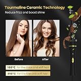 janelove 5 in 1 Hair Curler Set with 3 Barrel Waver 10-32mm Ceramic view 4