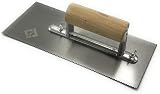 CCA A2 Adhesive V-Notch Trowel with Hardwood Handle for LVT Installation view 1