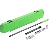 OEMTOOLS 37116 13 Piece Master Serpentine Belt Tool Set with Storage Case | 9" Adapter Serpentine Belt Tensioner, Low Profile Socket Set 13mm-19mm, 3 Crowfoot Wrench Set 13mm-15mm, 1/2" to 3/4" Adapter