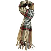 Plum Feathers Super Soft Luxurious Cashmere Feel unisex for Men and Women Winter Scarf