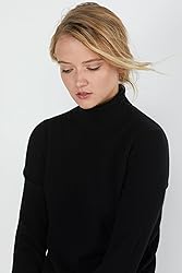 JENNIE LIU Women's 100% Pure Cashmere Long Sleeve
