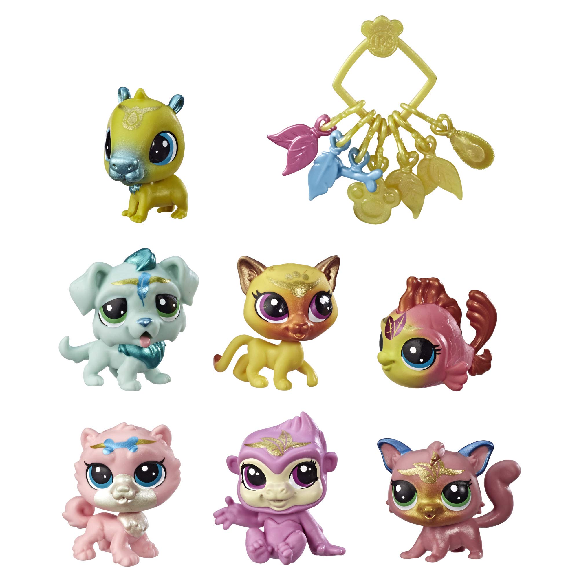 Littlest Pet Shop Lucky Pets Crystal Ball Megapack Surprise Pet Toy, Ages 4 and Up, E7412EU4