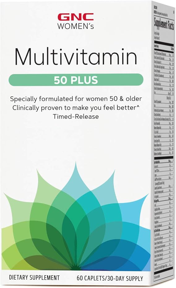 GNC Women's Multivitamin 50 Plus Health & Personal Care