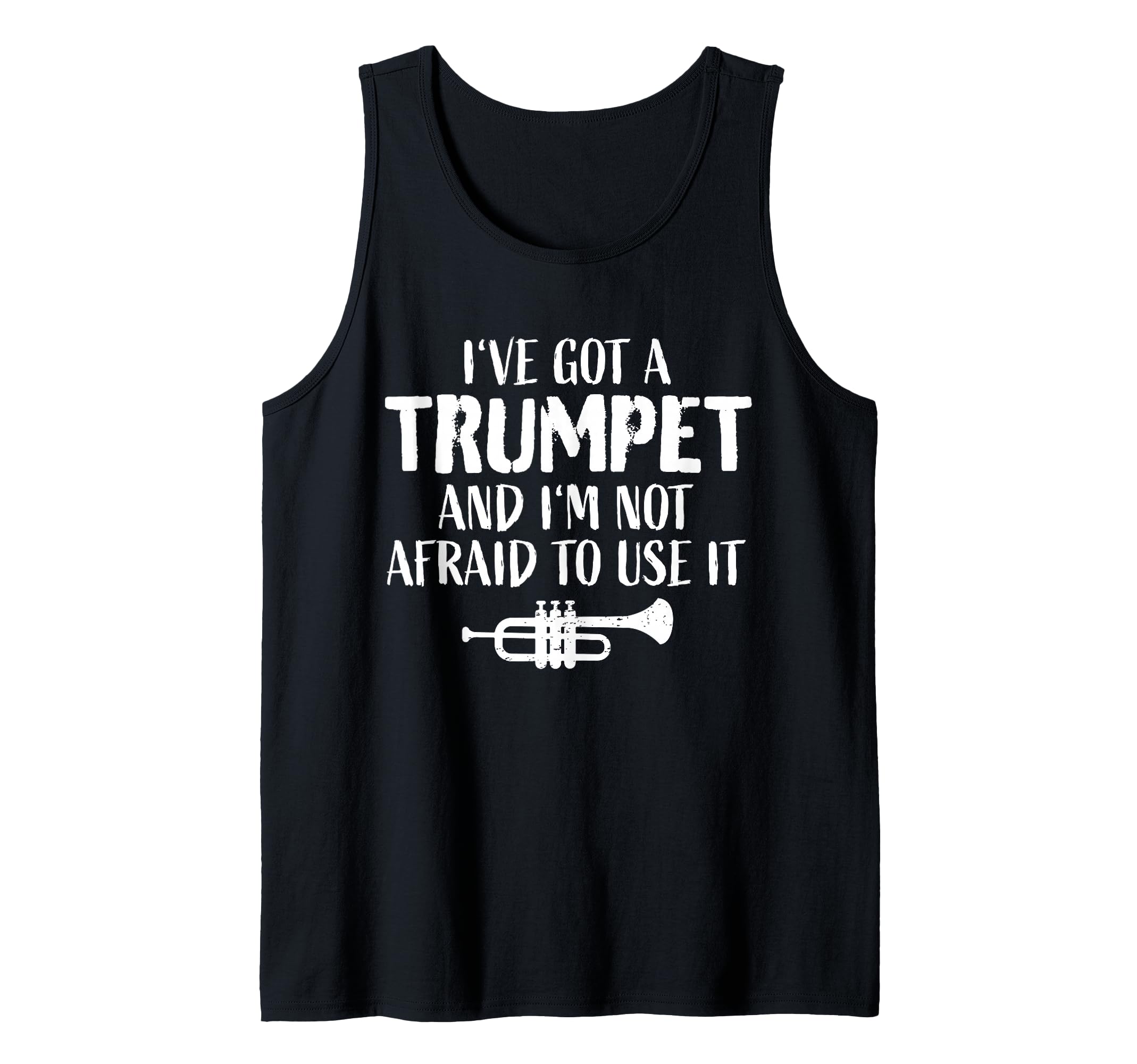 Funny Trumpeter Saying Trumpet Player I My Trumpet Tank Top