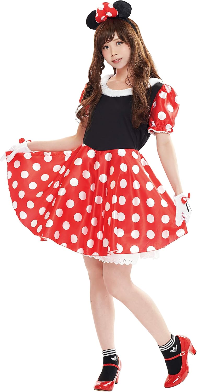 Amazon ディズニー ミニー プリティ コスチューム レディース 155cm 165cm おもちゃ ホビー