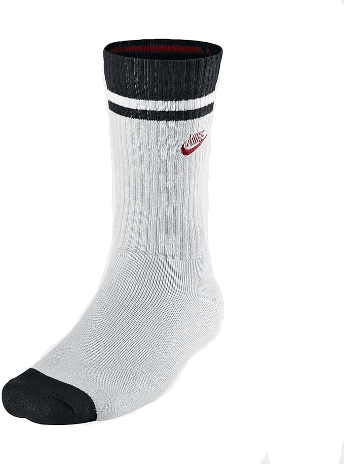 nike striped crew socks