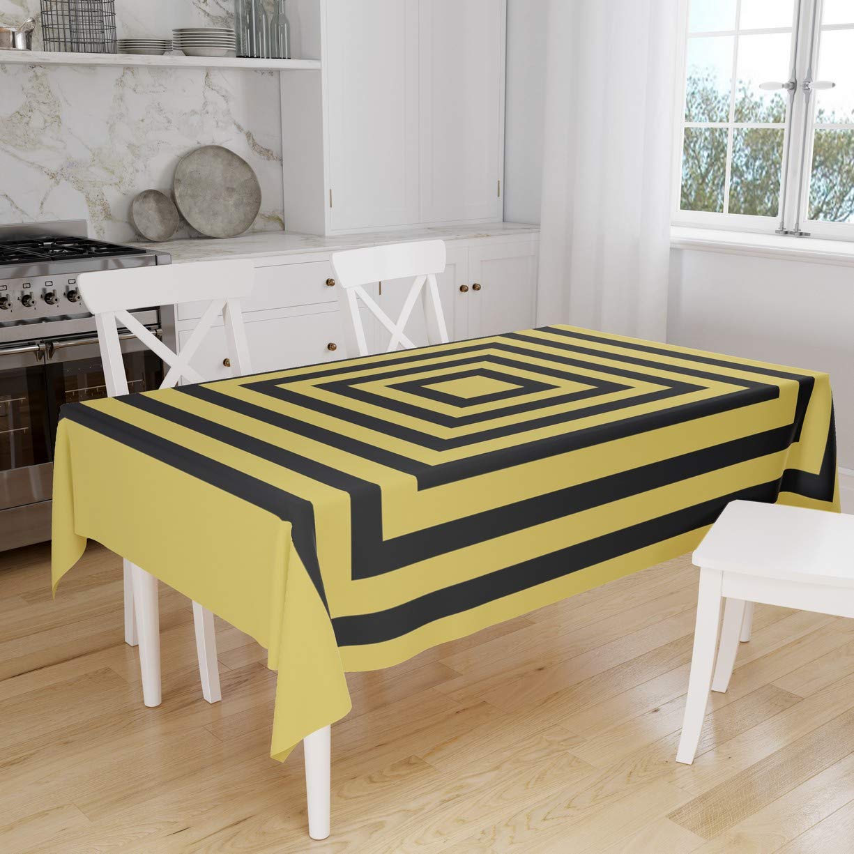 Bonamaison Kitchen Decoration, Tablecloth, 140cm x 160cm - Designed and Manufactured in Turkey