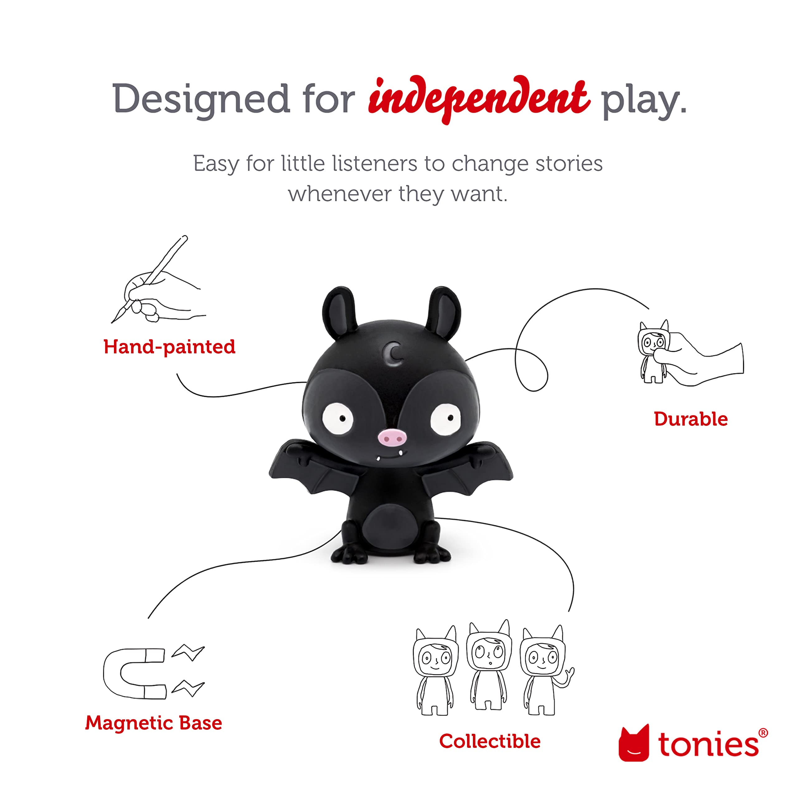 Tonies Favorite Children's Songs: Halloween & Spooky Songs Audio Toy Figurine