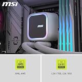 MSI MAG A13 360 AIO CPU Cooler - 360mm Radiator, ARGB Fans view 6