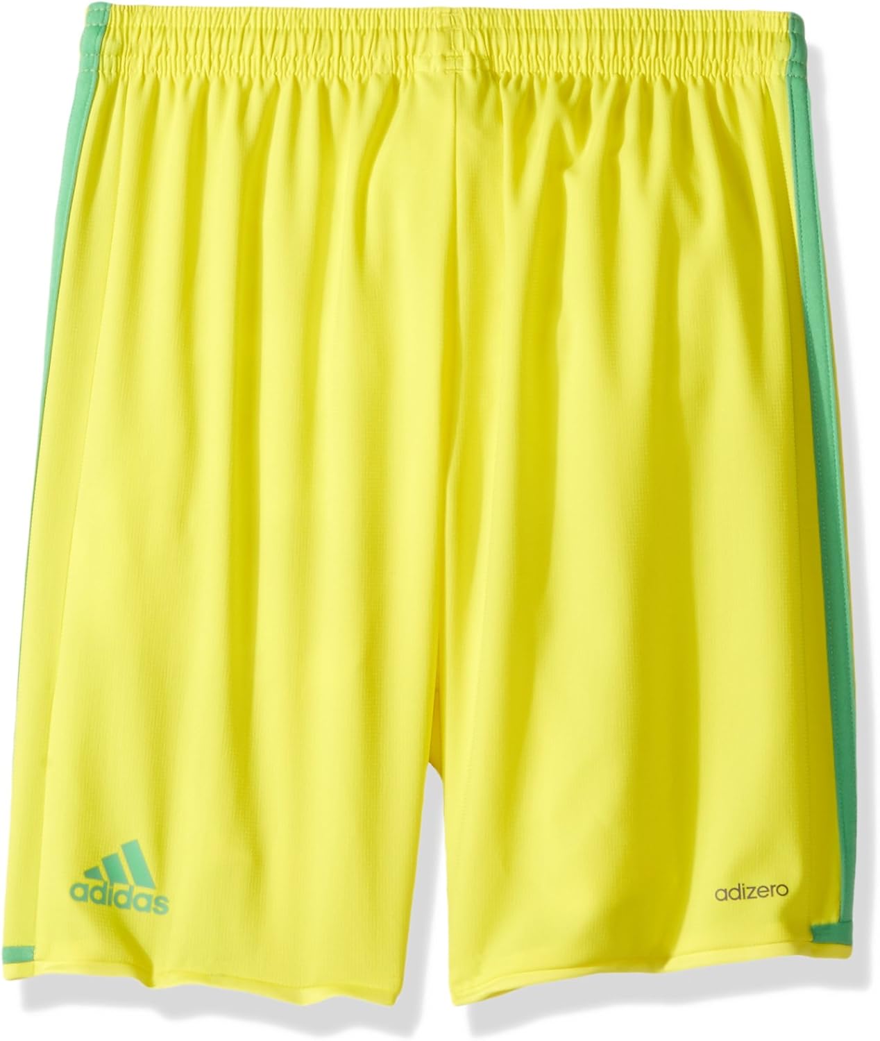 neon yellow adidas shorts