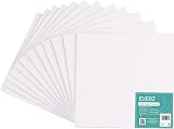 EXERZ Canvas Panels 20x20cm 12pcs - 100% Cotton 280gsm Triple Primed view 4