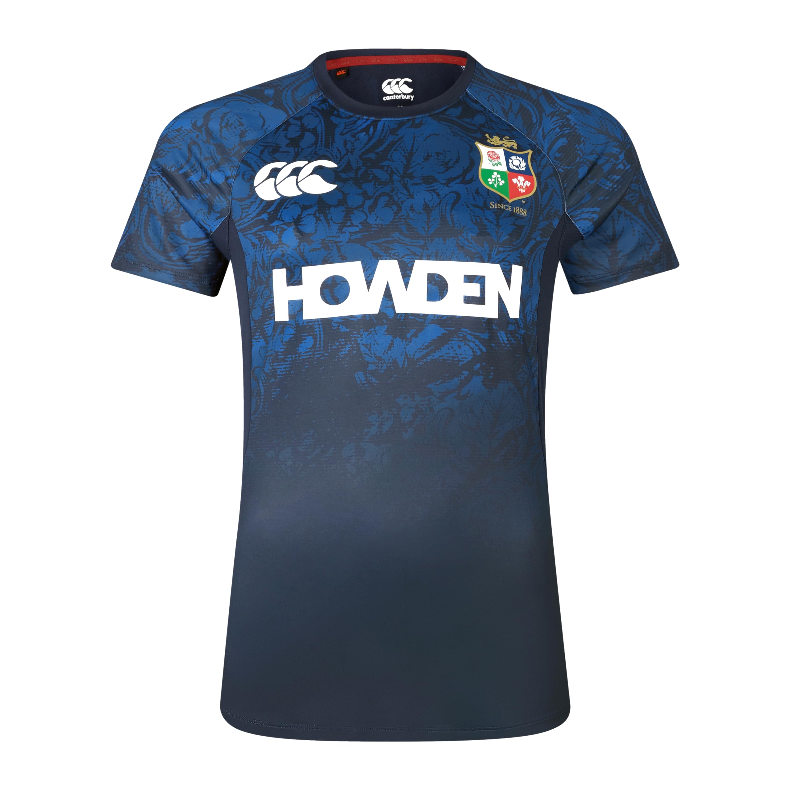 British & Irish Lions Women's Canterbury 2025 Superlight Tee, Dark Sapphire, 16