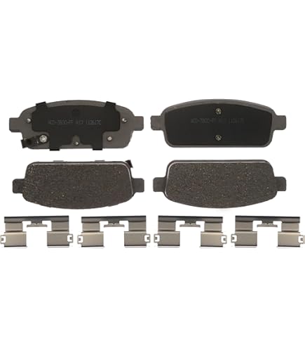 ACDelco Silver 14D1467CHF1 Ceramic Front Disc Brake Pad, Brake - View #2