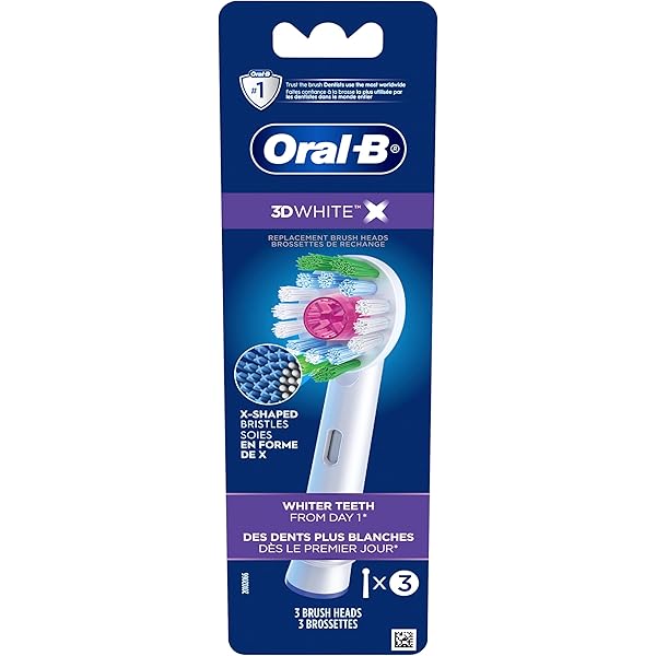 Oral-B 3D White Electric Toothbrush Replacement Brush Heads