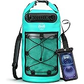 STOVER 5/10/25/30/40/55L Waterproof Dry Bag- Roll-Top Backpack w/Phone Case- Kayaking, Hiking, Camping, Boating- Men/Women