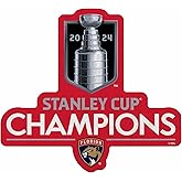 Rico Industries NHL Hockey Florida Panthers 2024 Stanley Cup Champions Shape Cut Pennant - Home and Living Room Décor - Soft Felt EZ to Hang