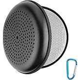 GEEKRIA Speaker Case Cover, Compatible with Bang & Olufsen Beosound A1 3rd Gen, Beoplay A1 Replacement Speakers Travel Carrying Case with Keychain Hook (Black)