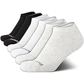 Reebok Womens Low Cut Socks - 6 Pack Performance Cushion Comfort No Show Socks - Breathable Athletic Sock for Women (4-10)