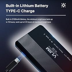 VIJIM VL120 LED on Camera Video Light,Mini Bi-Color