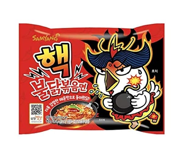 SAMYANG 2X SPICY CHICKEN FLAVOR RAMEN 140G