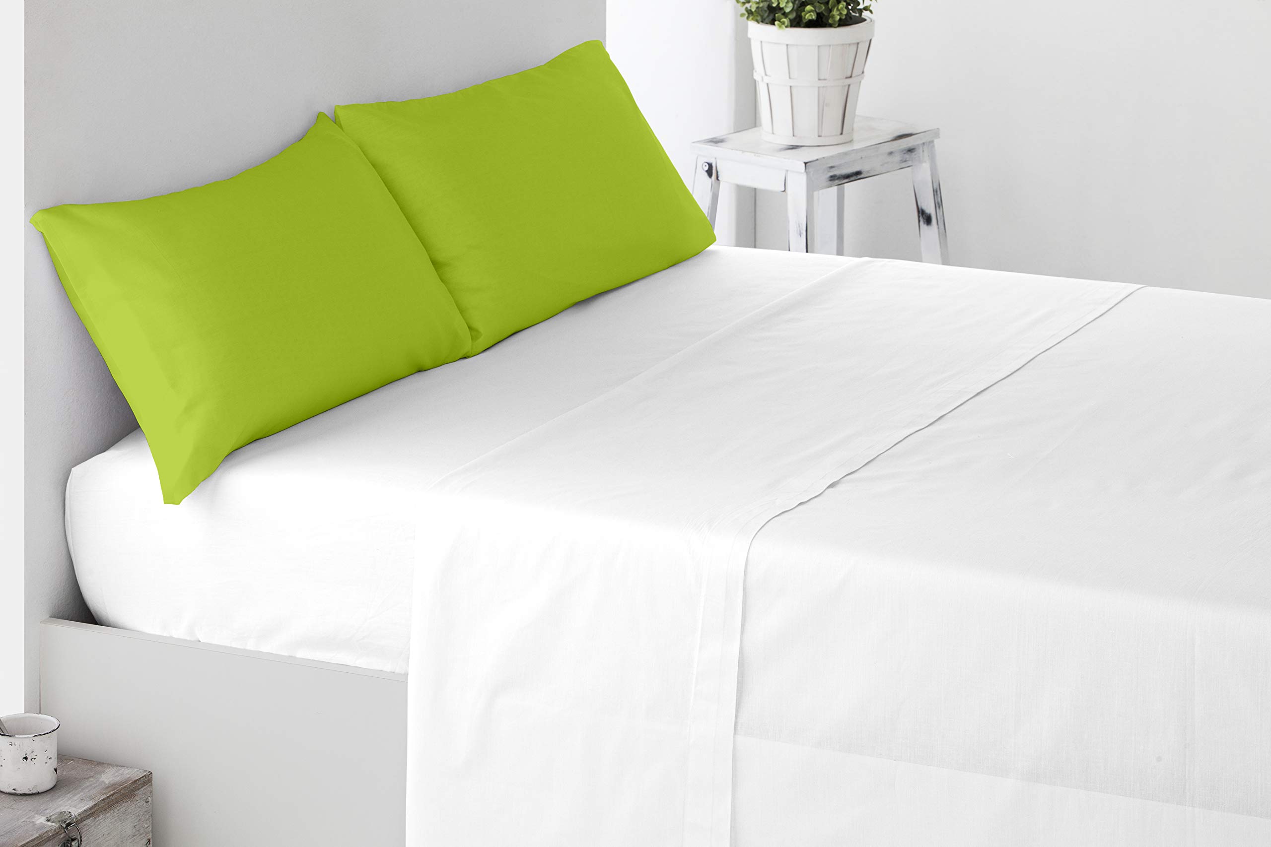 Miracle Home. Pillowcases, 2 pieces, 70 x 50. Bed 135, Pistachio