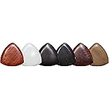 PICKMANN Tri-Tip Exotic Sampler Guitar Picks Plectrums Value Pack for Bass/Electric & Gypsy Jazz Guitar Made from Palmwood, Bone, Ebony, Horn, Tamarind & Haldu