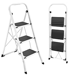 HBTower Step Ladder Folding Step Stool for Adults
