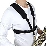 adorence Saxophone Harness Strap, Padded Shoulder
