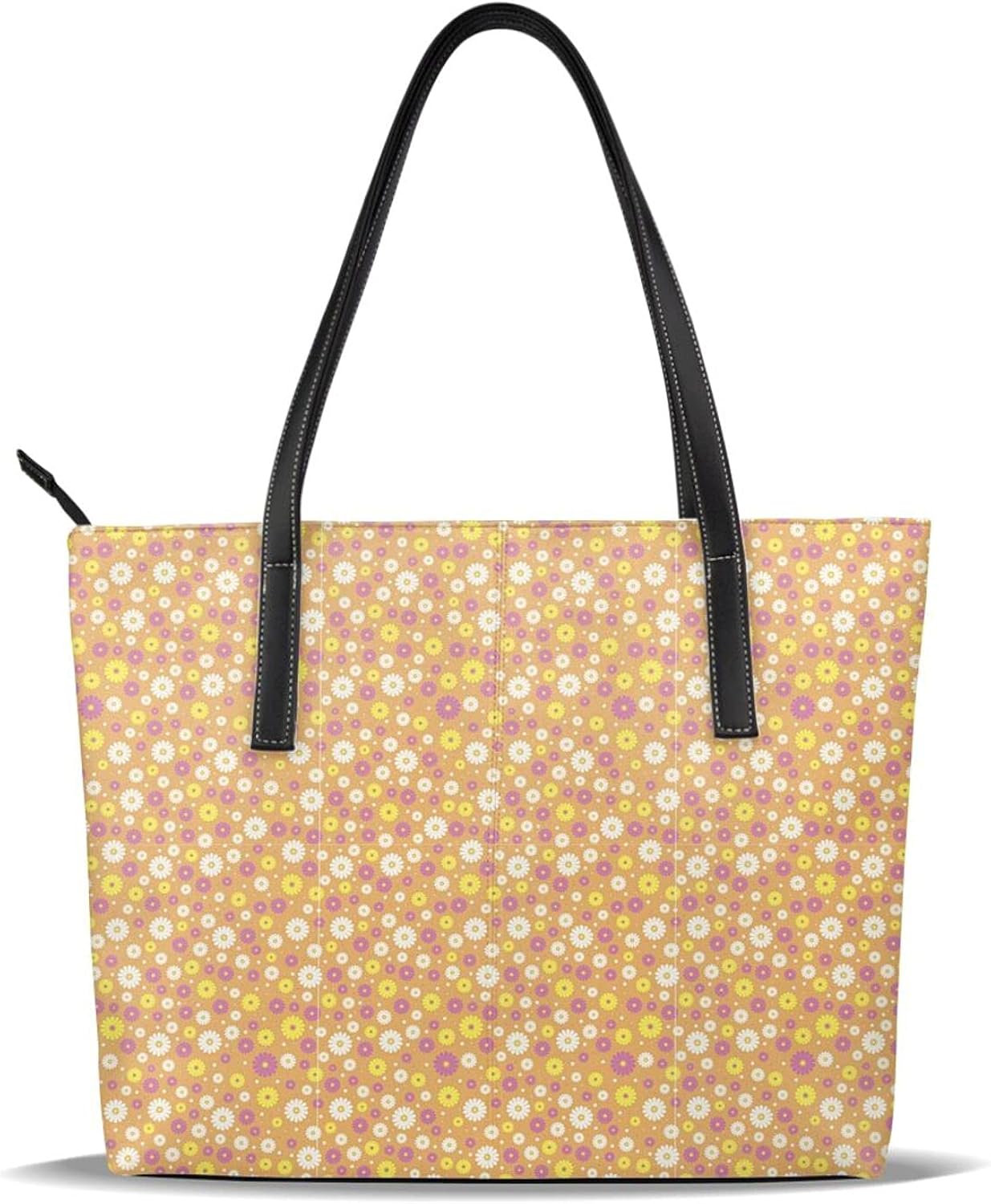 Daisy Flower Shoulder Bag For Women With Large Capacity Daily Outing