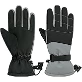 American Trends Kids Waterproof Winter Gloves Warm Snow Gloves Boys Girls Ski Gloves Toddler Mittens Windproof