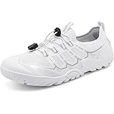 Water Shoes Wide Width for Women Men Swim Beach Barefoot Shoes Quick Drying Aqua Shoes for Pool Diving Boating River Yoga Lake Surfing