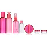 Mon Image 7 Piece Travel Bottle Pack, Colors may vary