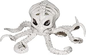 Creepy esqueleto pulpo decoración de mesa para Halloween, pequeño