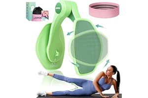 UOPON Thigh Master Thigh Exerciser for Women, Hip Trainer Kegel Exerciser & Pelvic Floor Trainer, Kegel Trainer for Postpartum Rehabilitation, Inner Thigh Toning & Thigh Toner Workout Home Gym