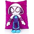 Marvel Spidey & His Amazing Friends Gwen Ghost Spider 3D Snuggle Pillow - Super Soft Plush Pillow - Measures 15 Inches