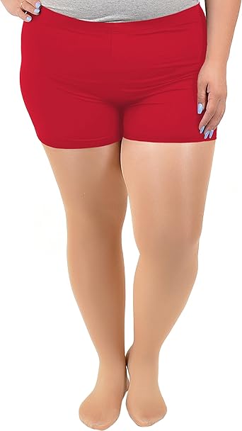 red spandex shorts amazon
