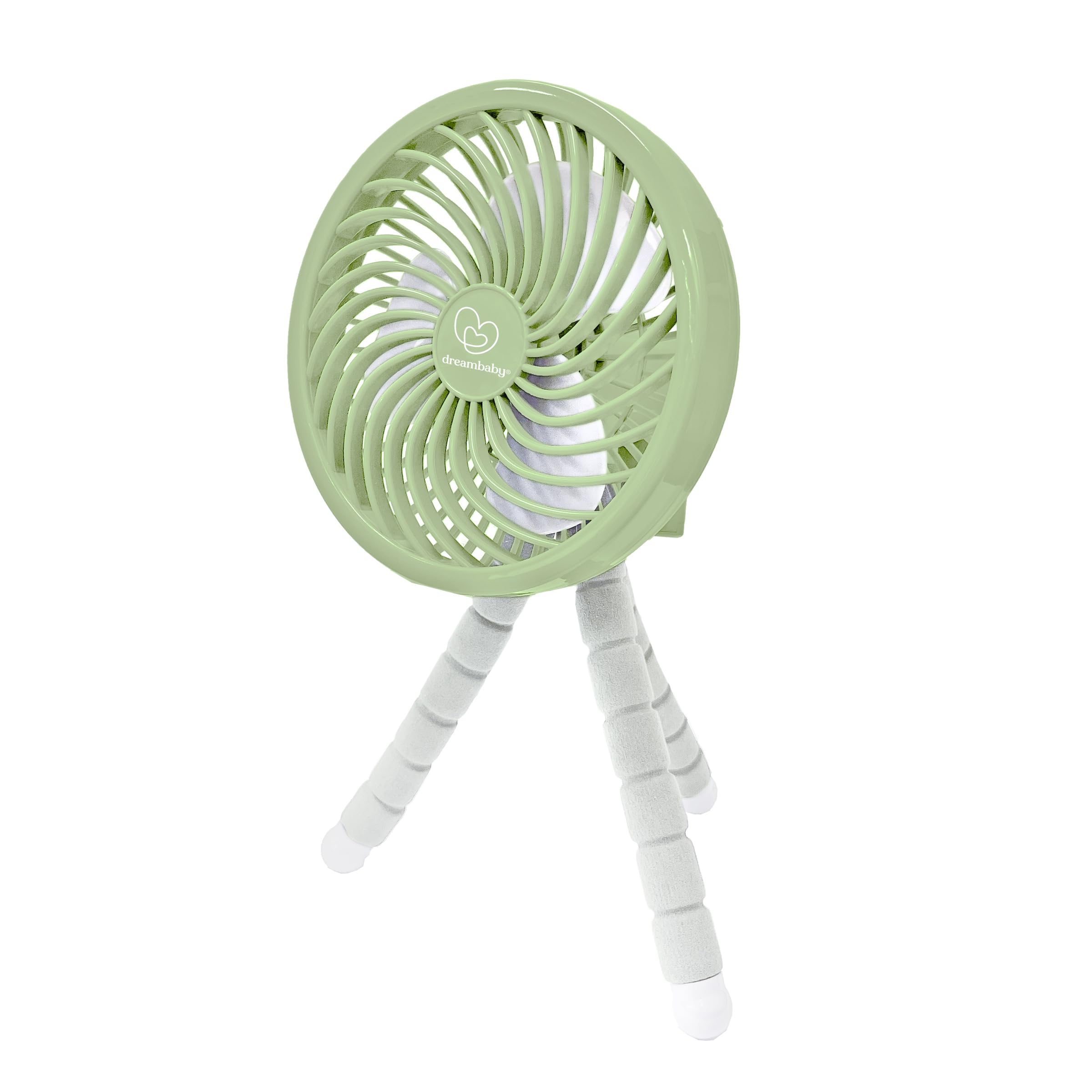 Dreambaby Smart Grip Deluxe Fan, Octopus Wrap Around Legs, Adjustable, Battery Operated