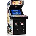 Numskull Quarter Arcades Teenage Mutant Ninja Turtles Collector's Edition Mini Arcade - 1/4 Scale Authentic Wooden Replica, Original ROM, Rechargeable Battery & 3W Speakers for Retro Enthusiasts