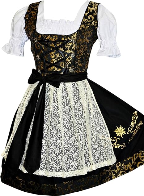 black dirndl