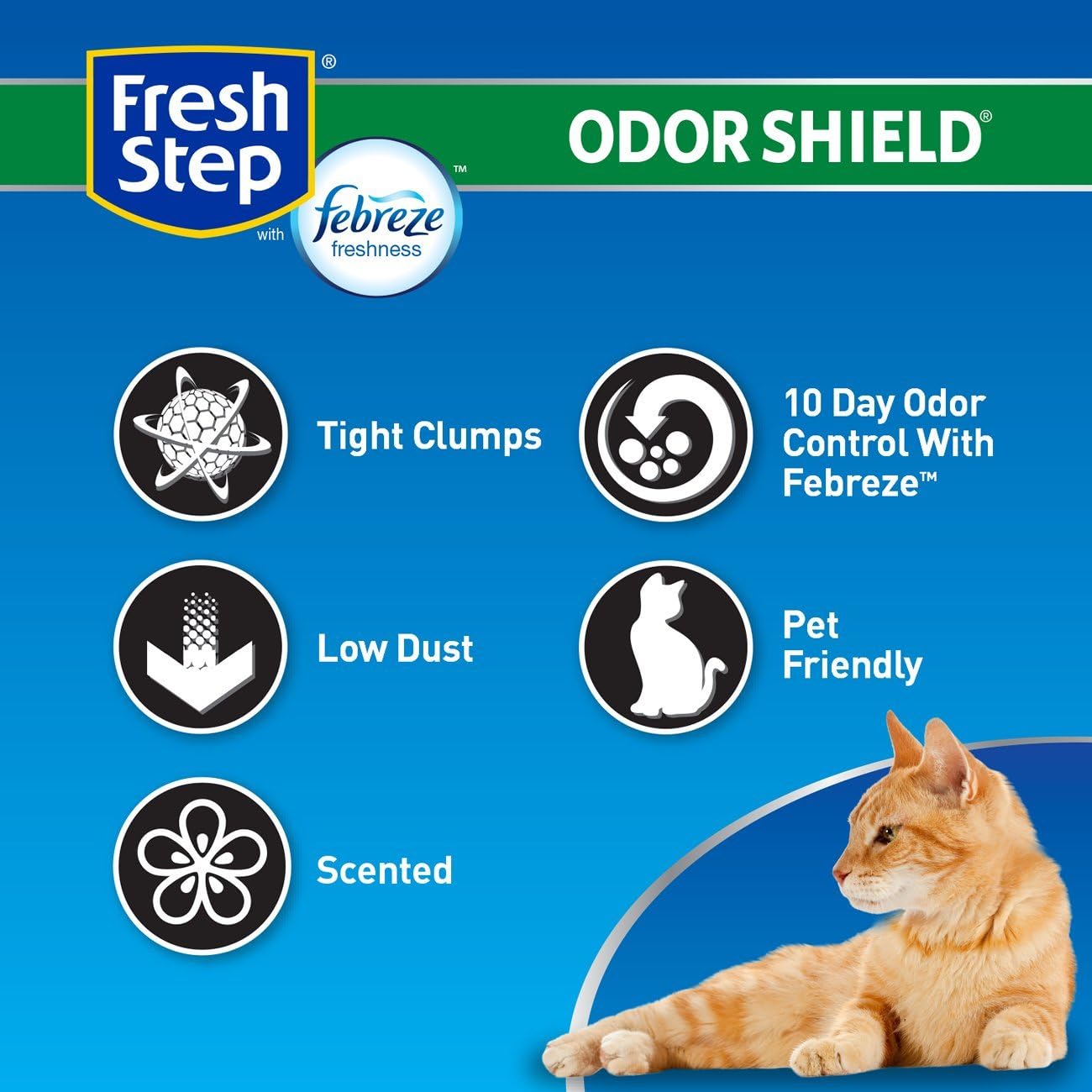 fresh step odor shield