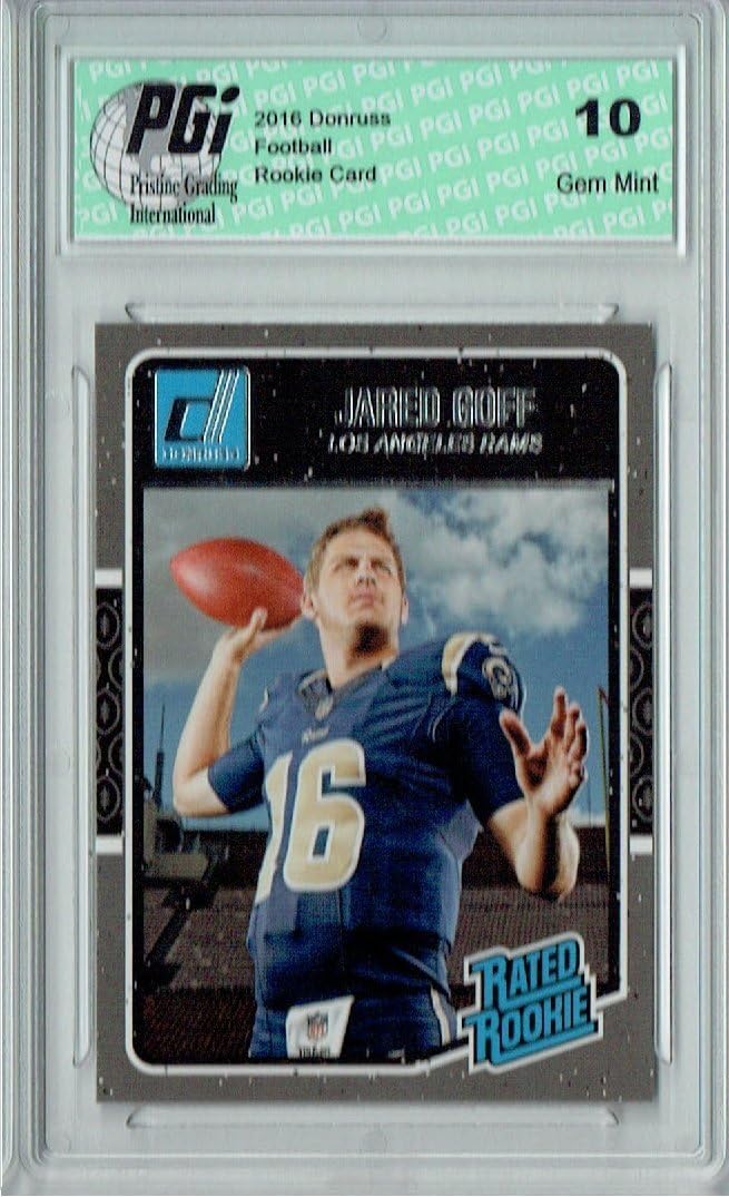 Amazon Jared Goff 2016 Donruss Rated Rookie 372 SP Rookie Card 